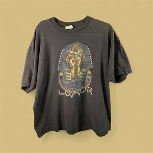 Pyramid Creations Vintage Luxor Hotel Las Vegas Graphic T-Shirt Men's Size XL